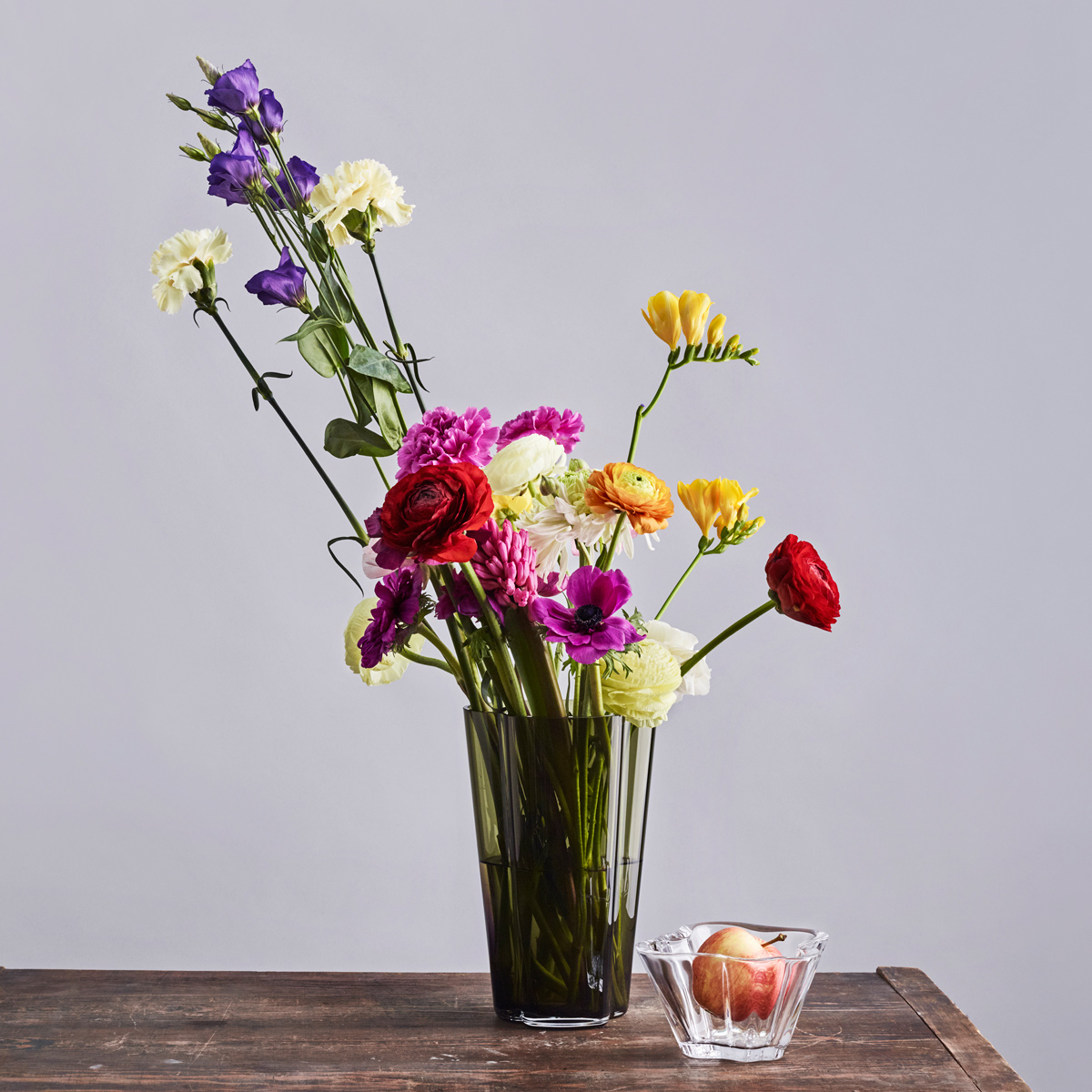 Aalto vase flower arrangement