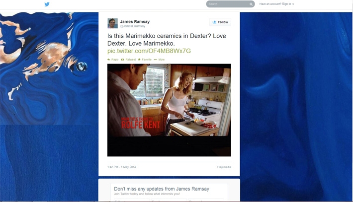 Dexter Twitter Screenshot
