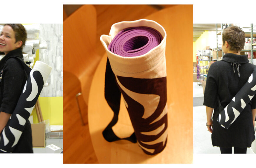 Marimekko Yoga Mat bag how-to guide cover