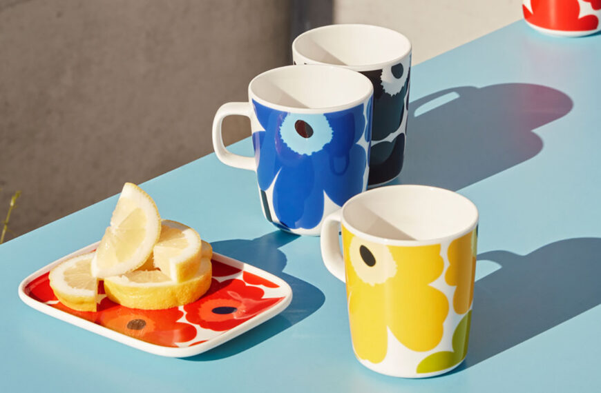 Marimekko unikko mugs