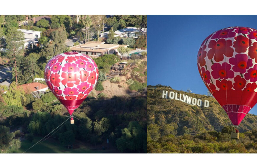 los angeles unikko balloon collage