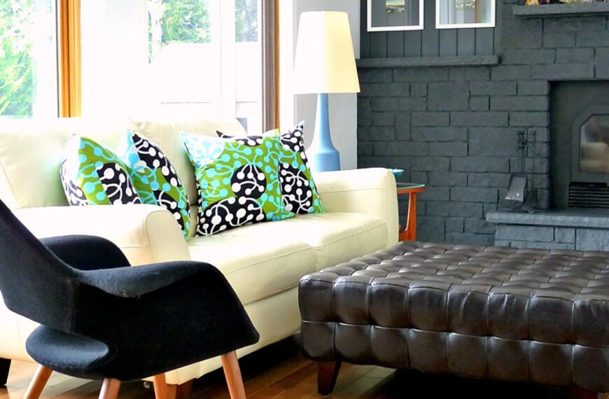 Marimekko living room makeover