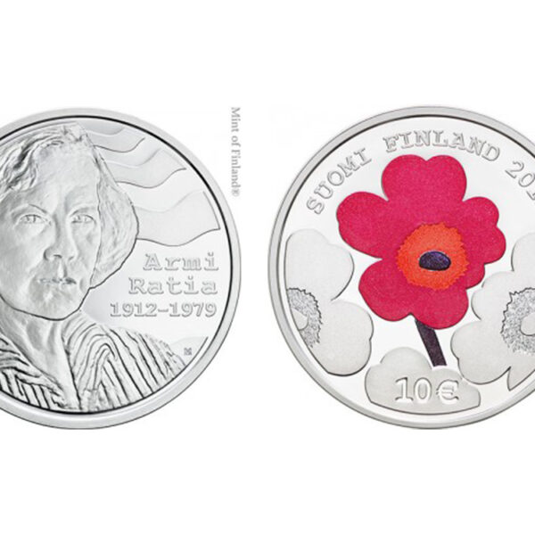 Marimekko collectors coin front and back