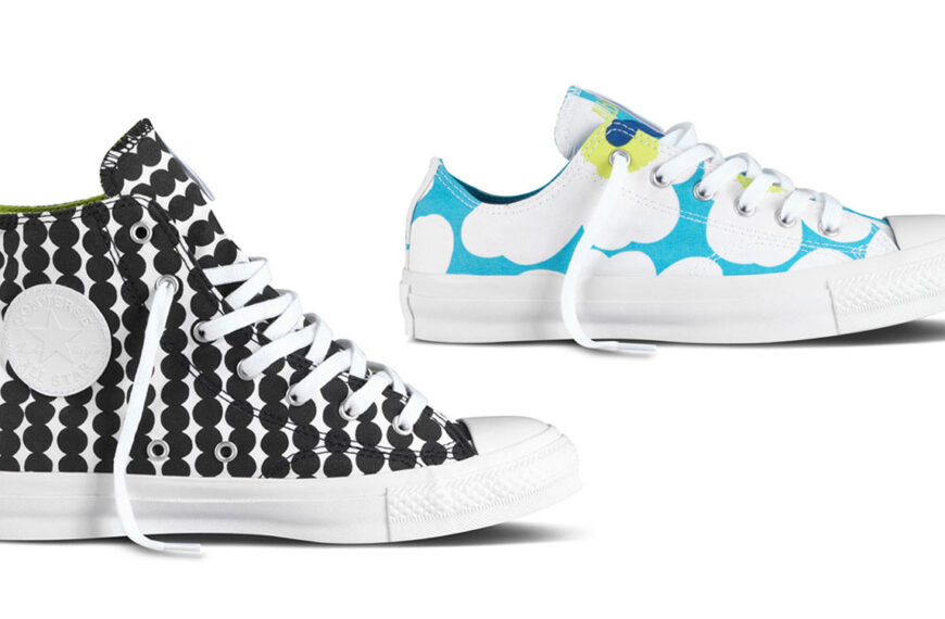 Marimekko x Converse shoes