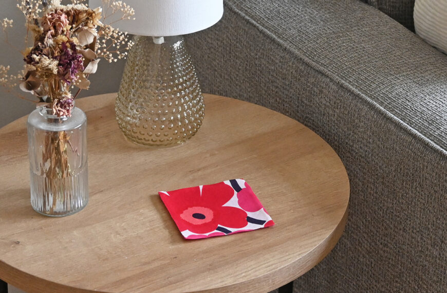 Marimekko No-Sew Coaster