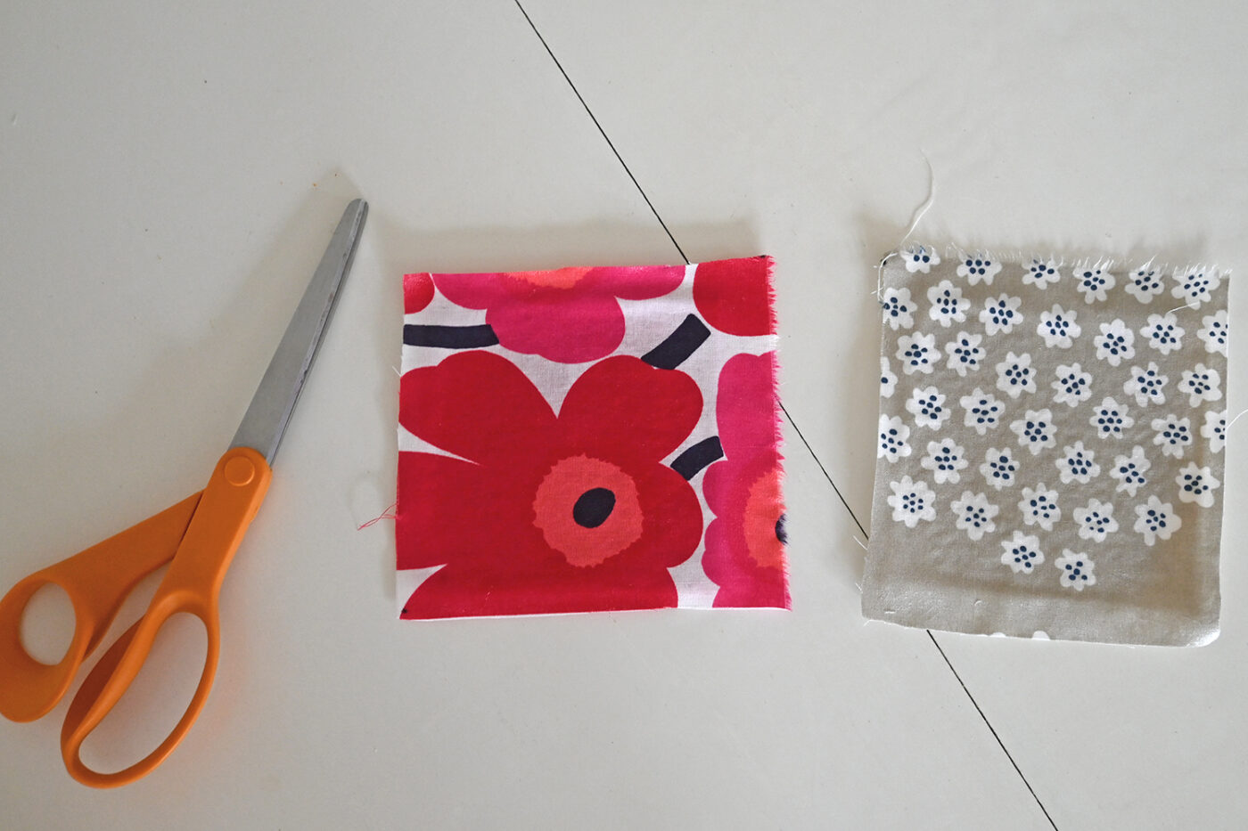 Step 7 Marimekko Fabric Coasters